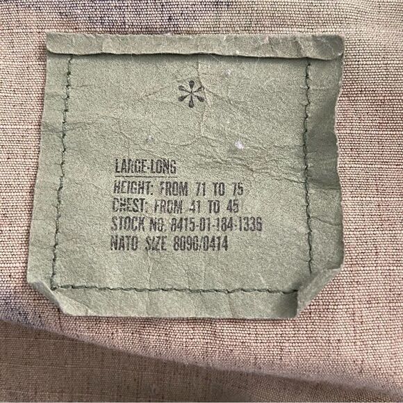 BDU Shirt Retired Woodland Camouflage Cargo Tactical Hunting Military Size Large - Picture 3 of 9